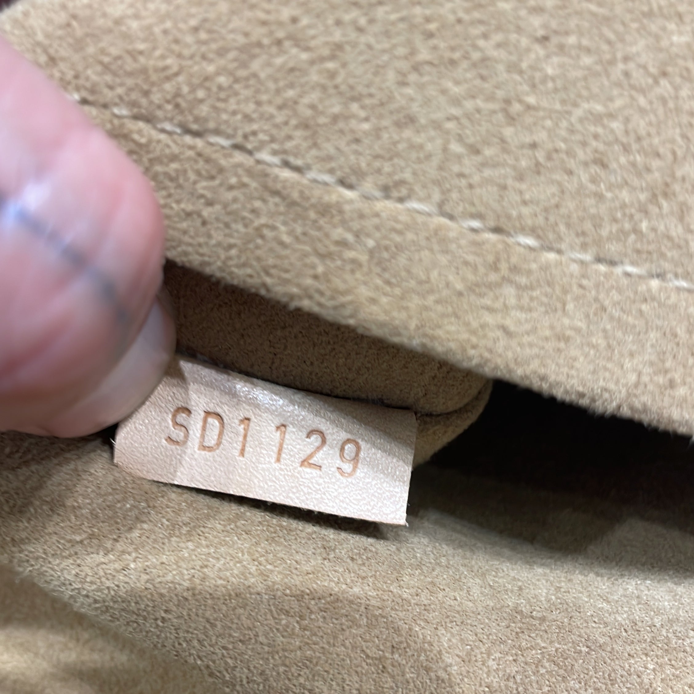 Marignan Handbag Monogram Canvas with Leather