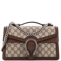Dionysus Top Handle Chain Bag GG Coated Canvas Small