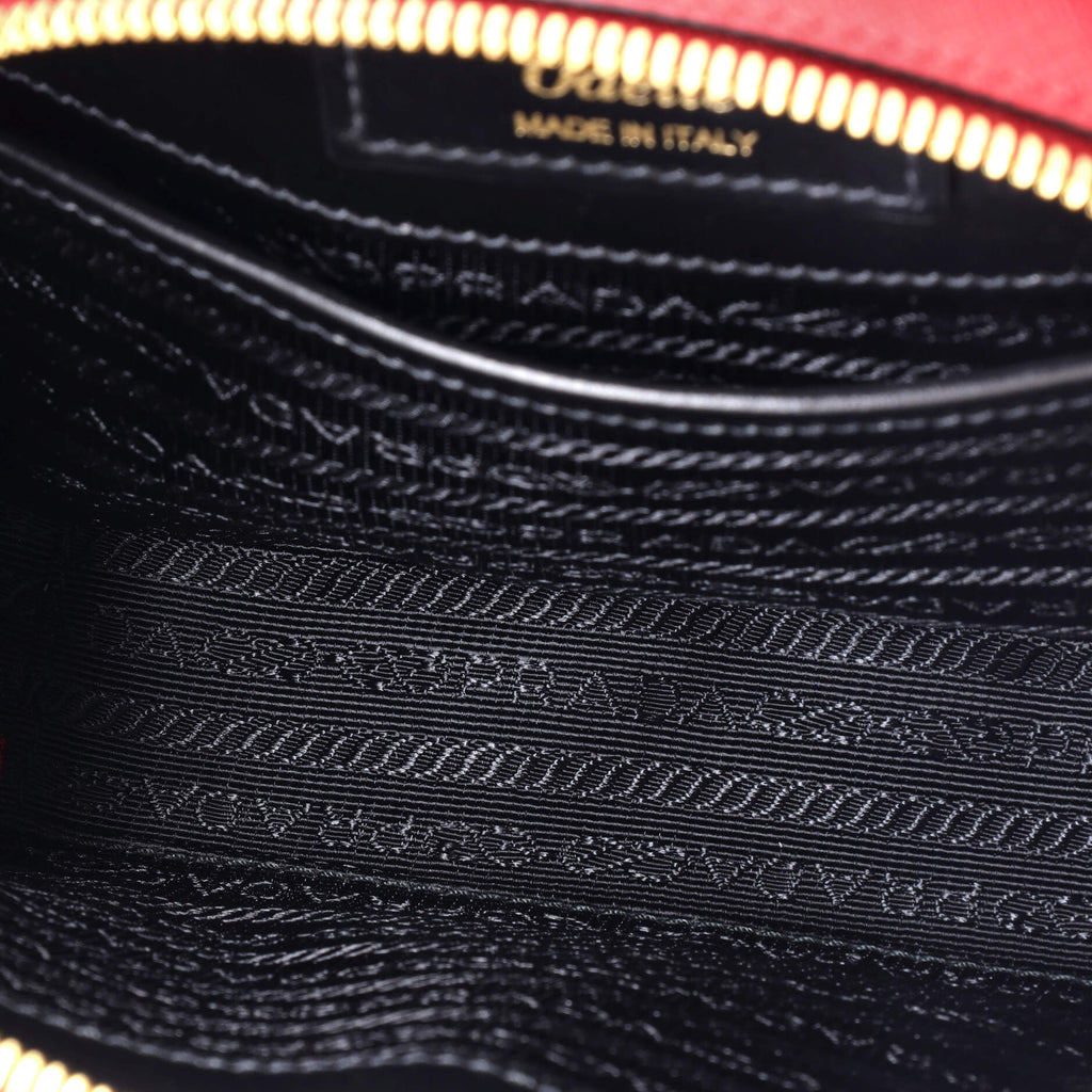 Odette Top Handle Bag Saffiano Leather Small