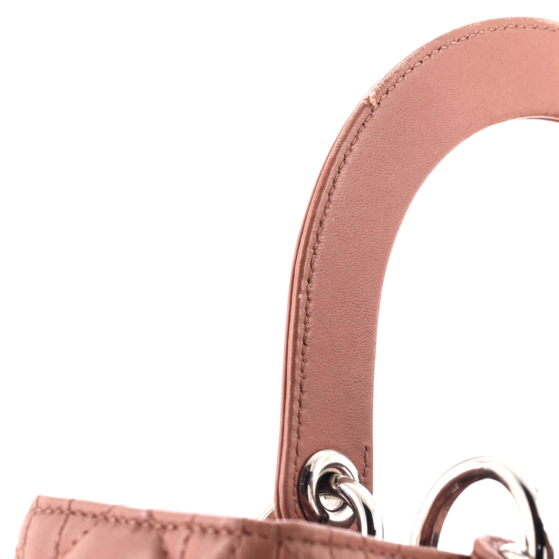 Lady Dior Bag Cannage Quilt Lambskin Medium