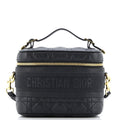 DiorTravel Convertible Vanity Case Cannage Quilt Lambskin Small