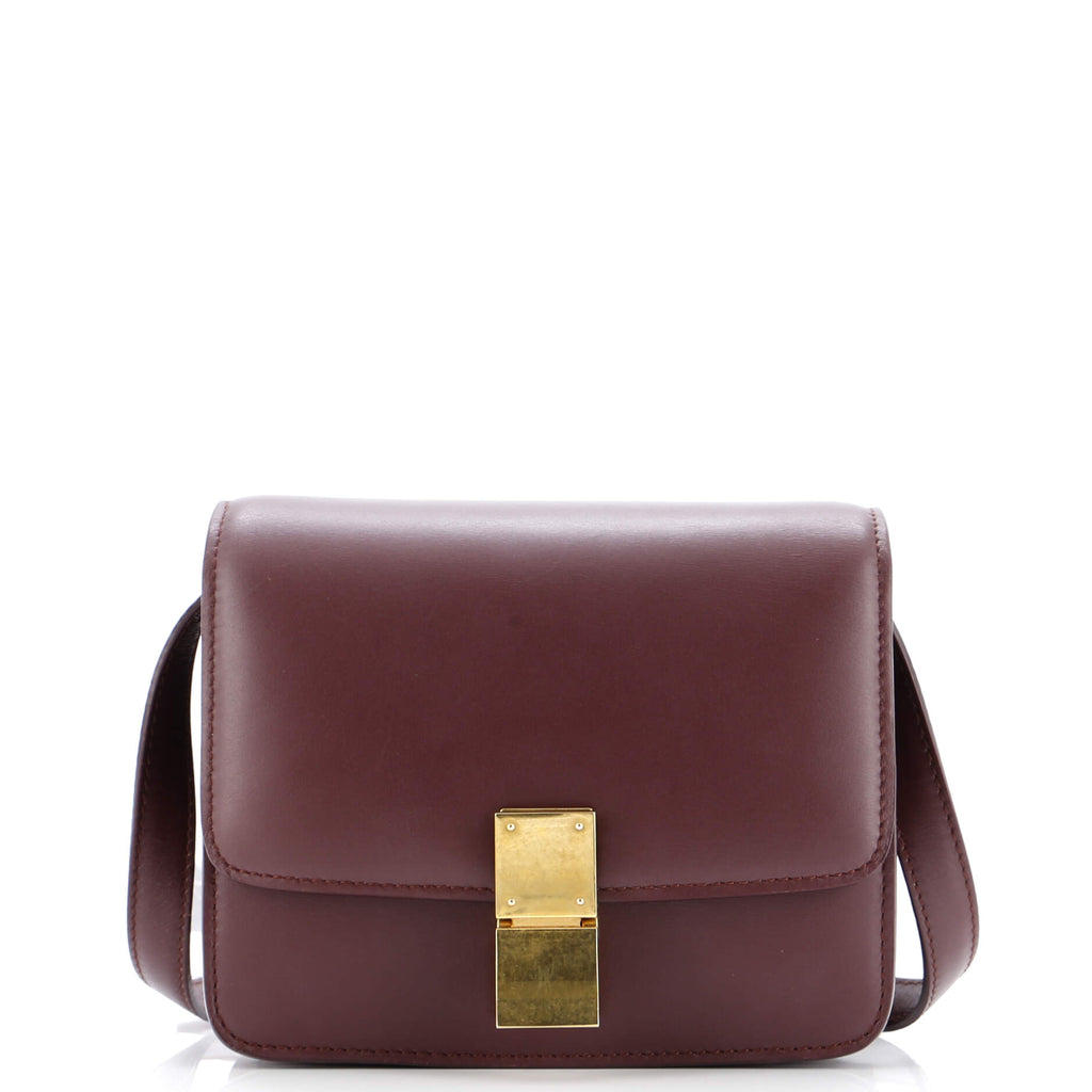 Classic Box Bag Smooth Leather Teen