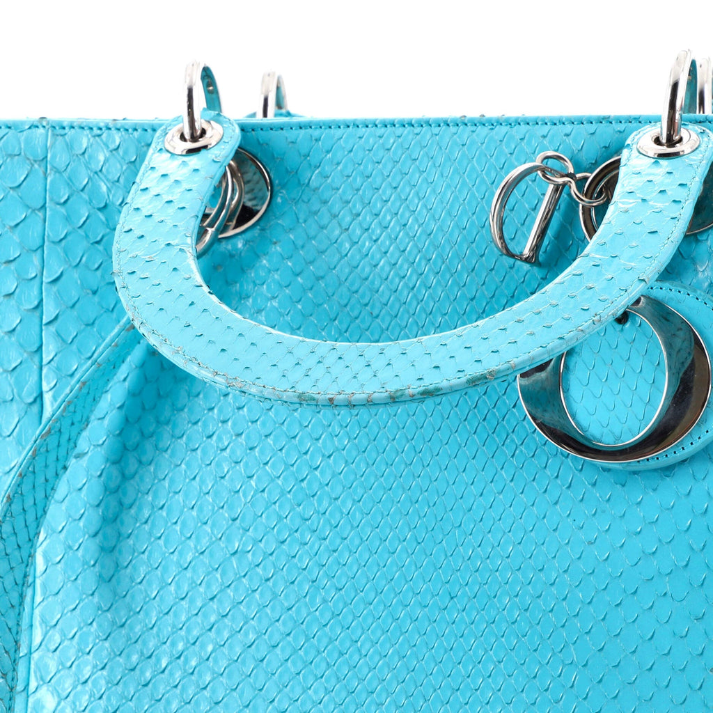 Lady Dior Bag Python Large