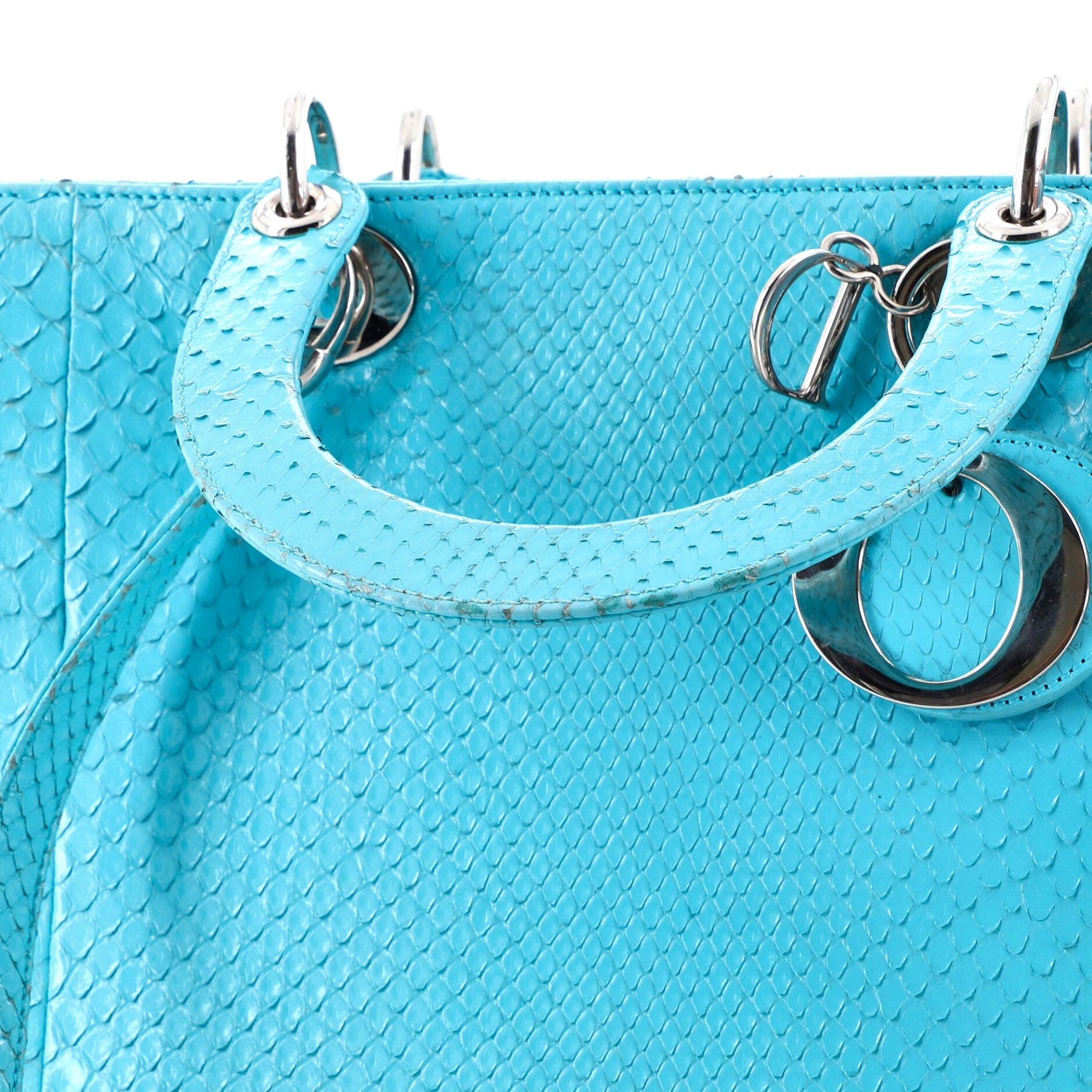 Lady Dior Bag Python Large