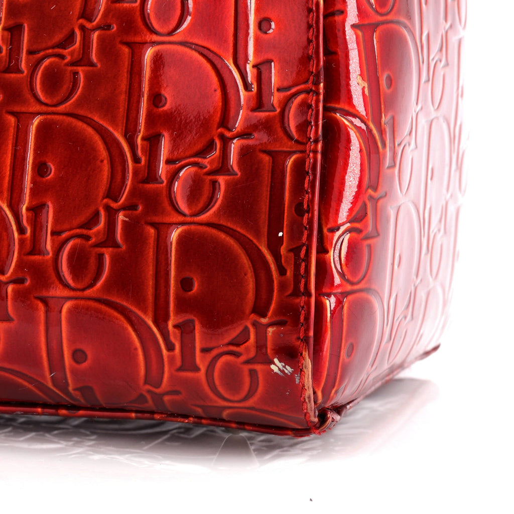 Vintage Lady Dior Bag Ultimate Embossed Patent Medium