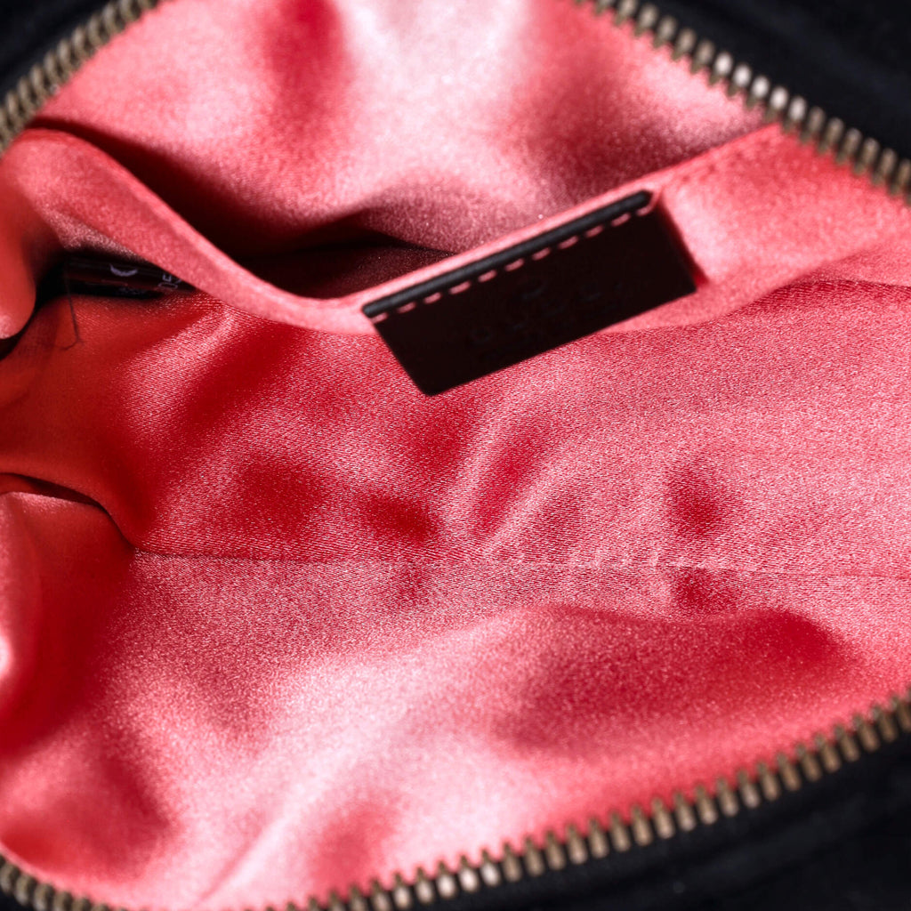 GG Marmont Belt Bag Embellished Matelasse Velvet