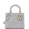 Lady Dior Bag Cannage Quilt Lambskin Medium
