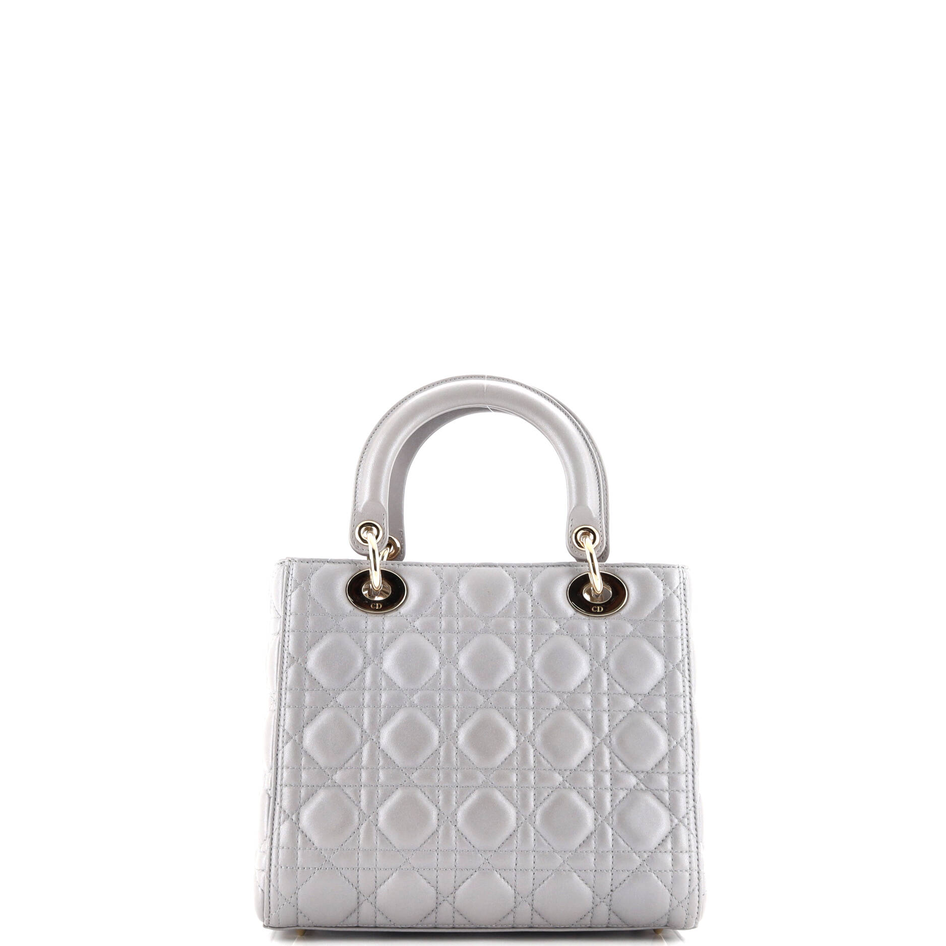 Lady Dior Bag Cannage Quilt Lambskin Medium
