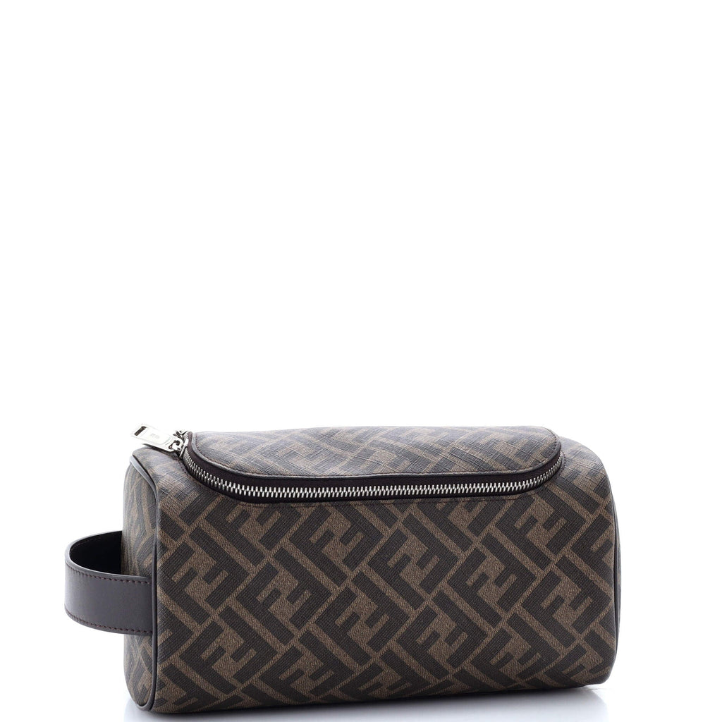 Toiletry Case with Handle Zucca Coated Canvas Medium