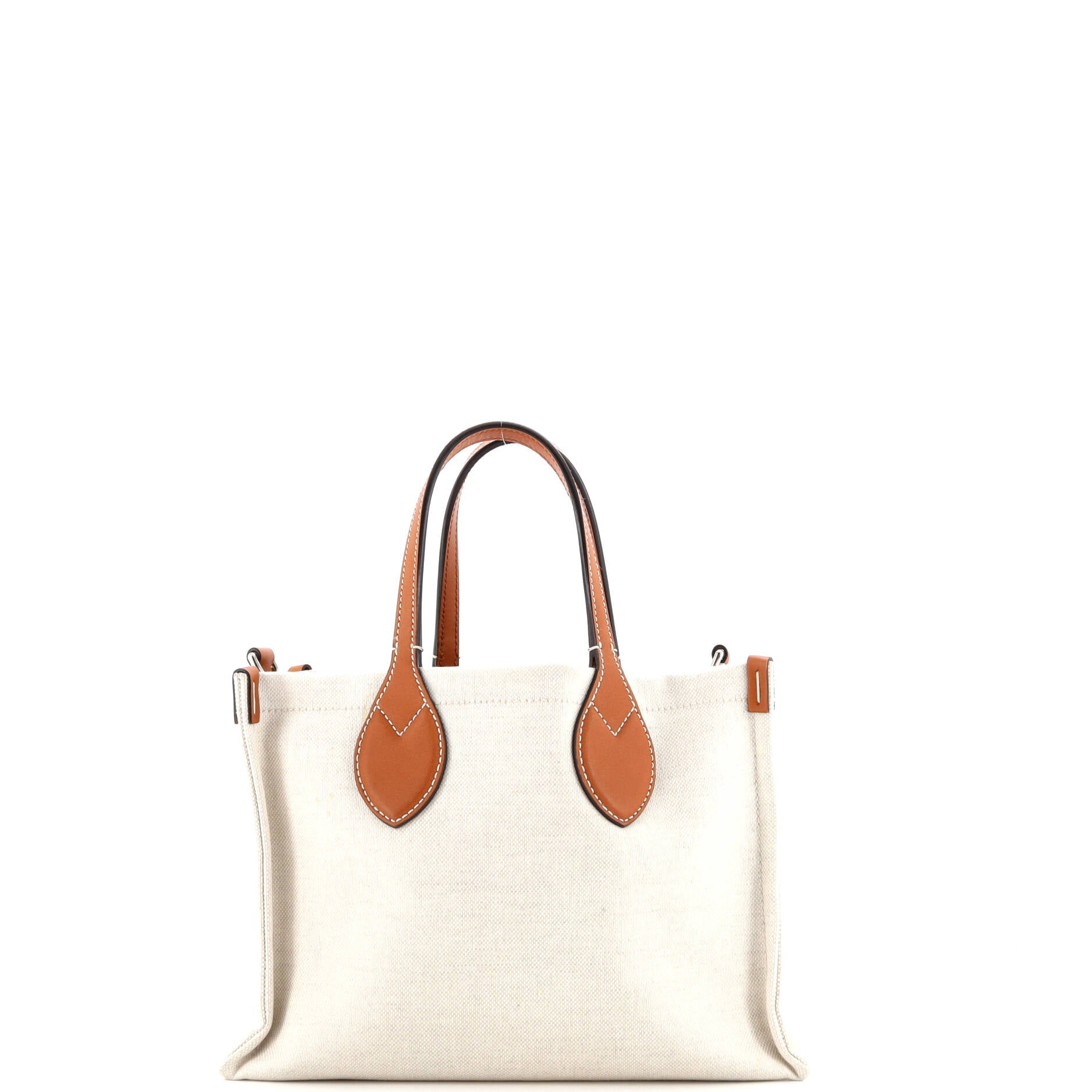 Logo Shopper Tote Printed Canvas Small
