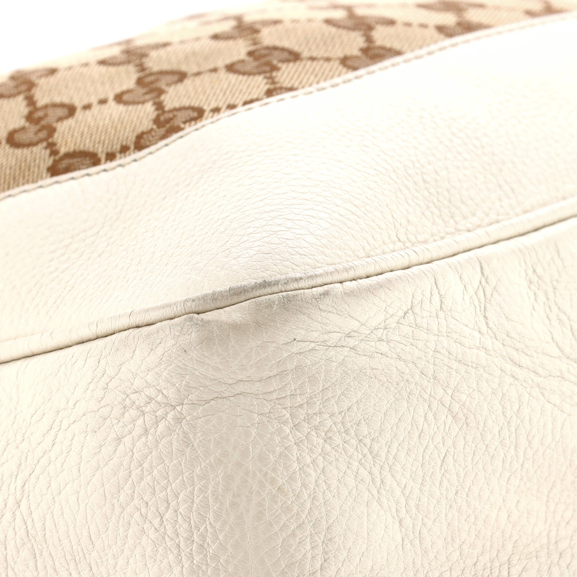Diana Bamboo Shoulder Bag GG Canvas Medium