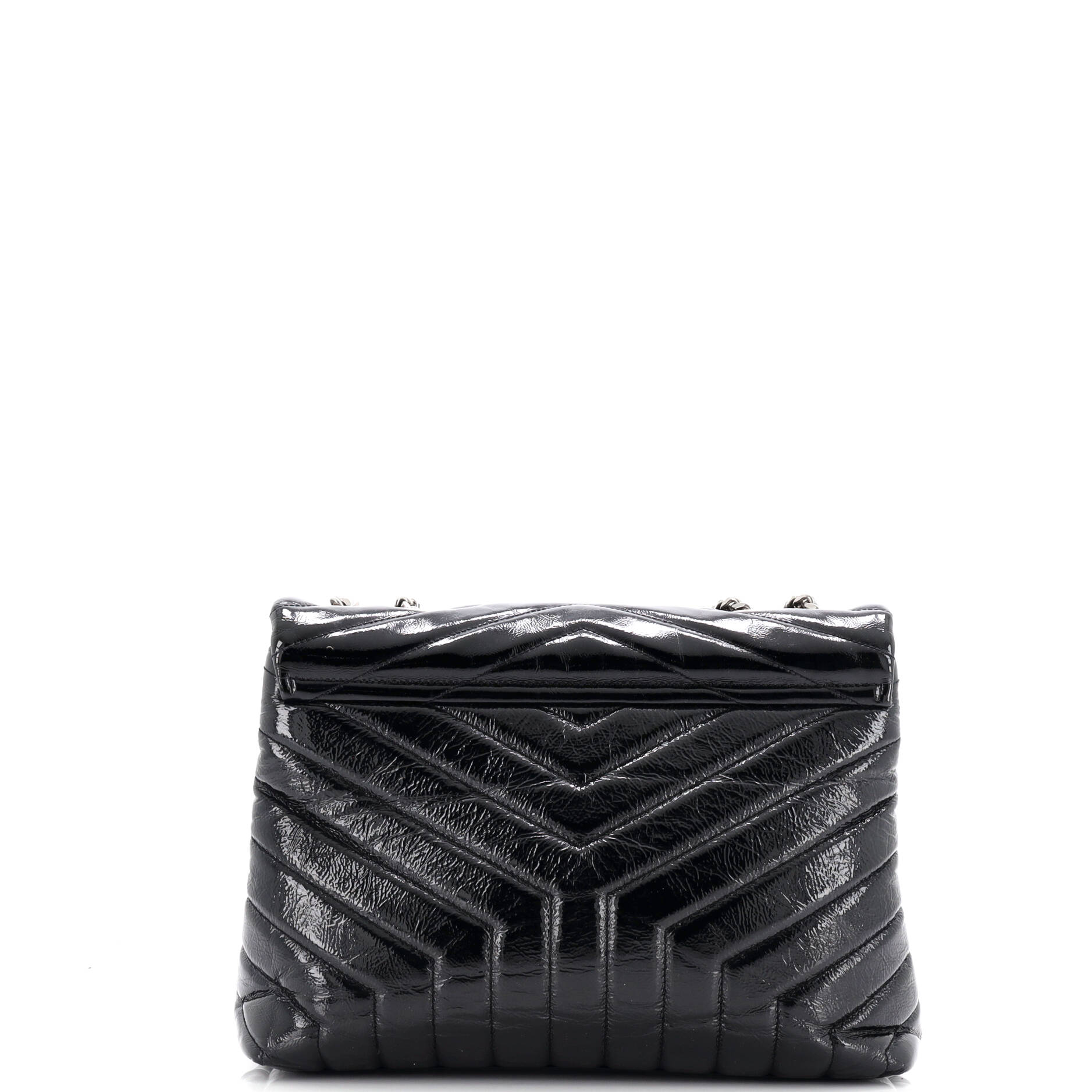 Loulou Shoulder Bag Matelasse Chevron Leather Medium