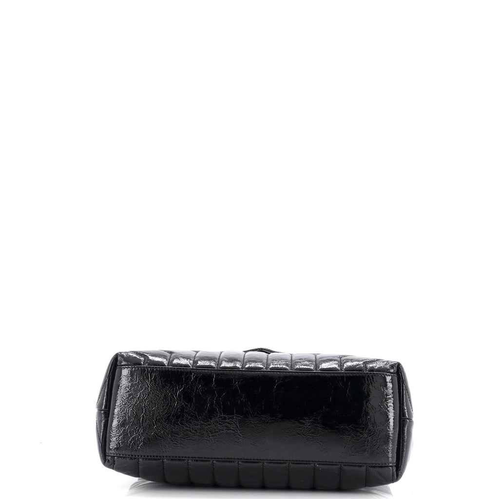 Loulou Shoulder Bag Matelasse Chevron Leather Medium