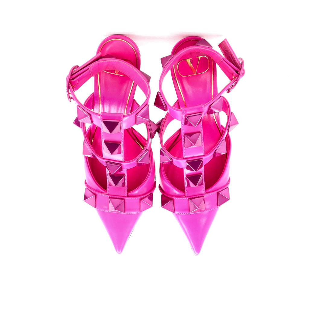 Women's Roman Stud Pumps Leather
