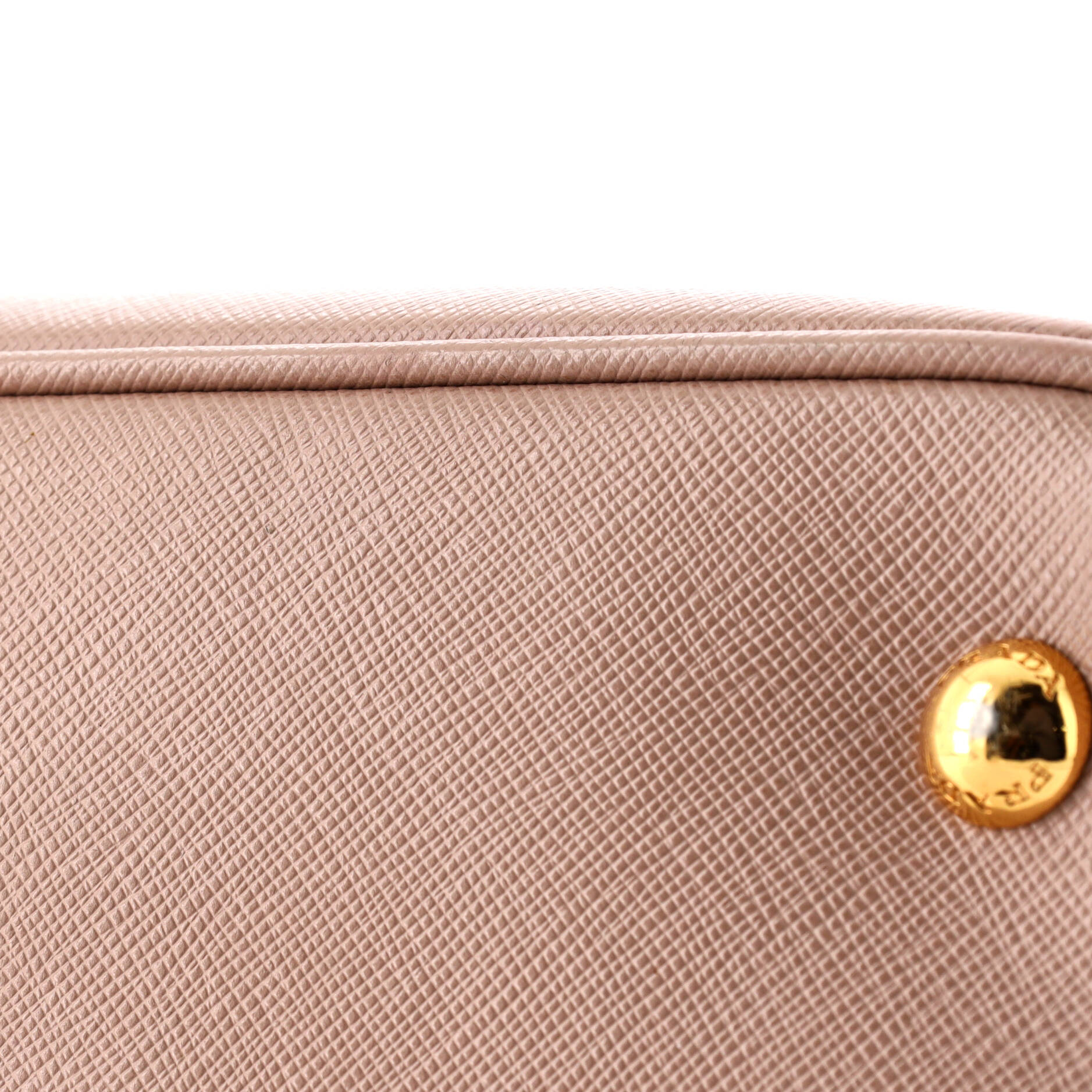 Lux Open Tote Saffiano Leather Medium