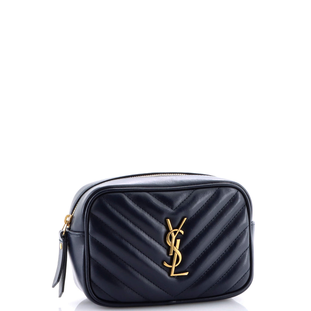 Lou Belt Bag Matelasse Chevron Leather