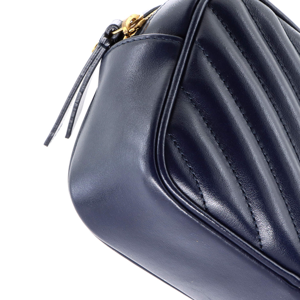 Lou Belt Bag Matelasse Chevron Leather
