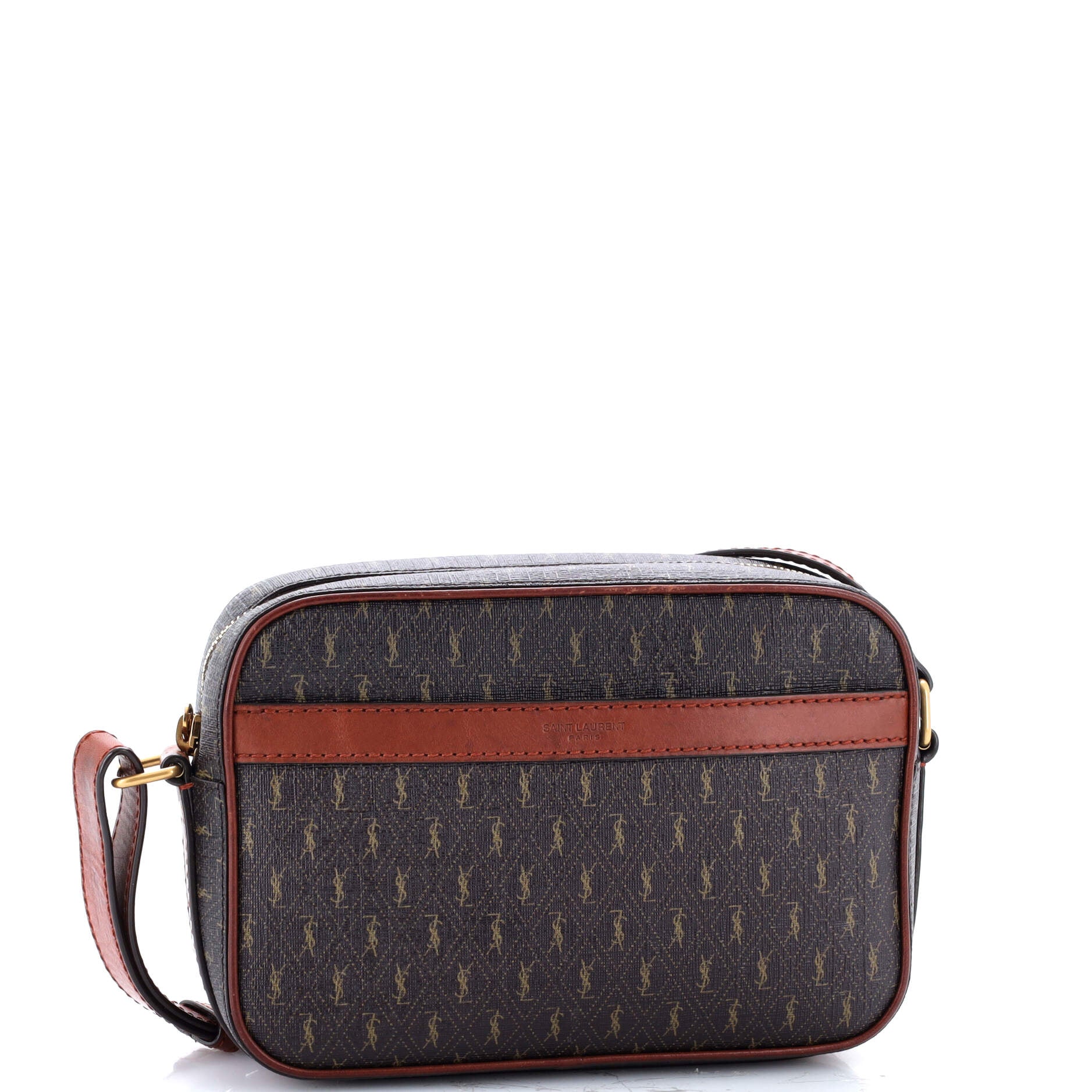 Le Monogramme Camera Bag Monogram All Over Coated Canvas and Leather Small