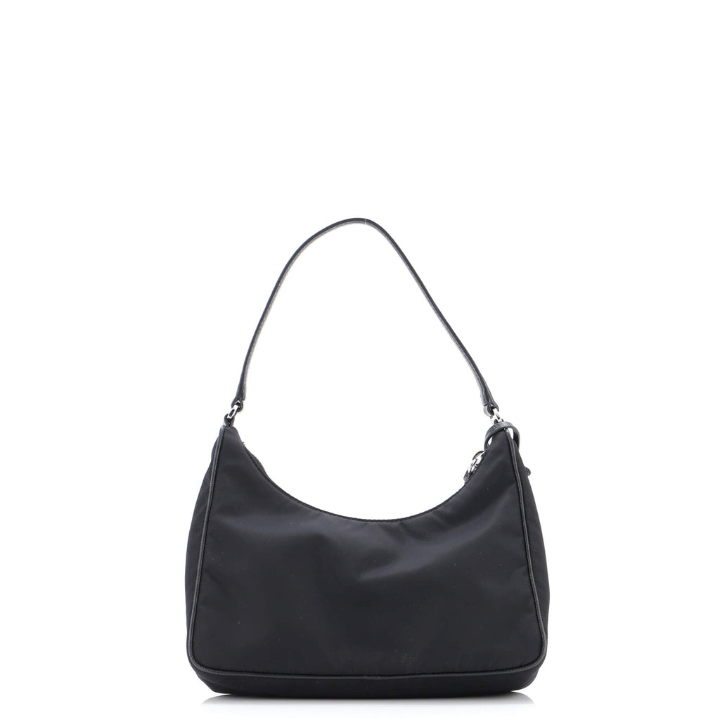 Re-Edition 2005 Hobo Tessuto with Saffiano Leather Mini