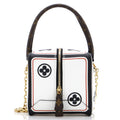Square Bag Limited Edition Game On Leather with Monogram Canvas