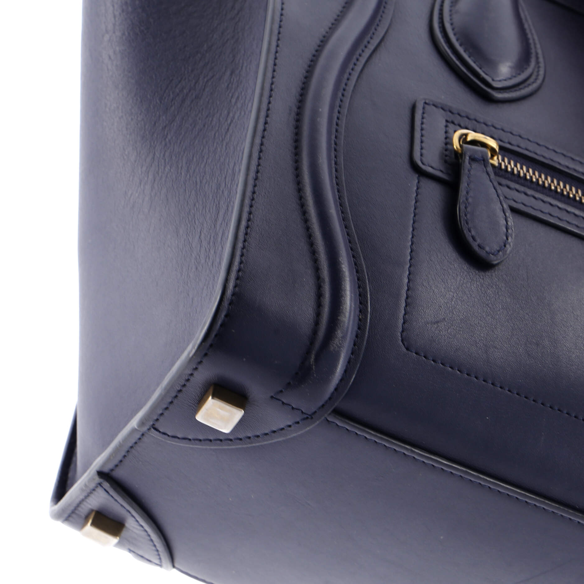 Luggage Bag Smooth Leather Mini