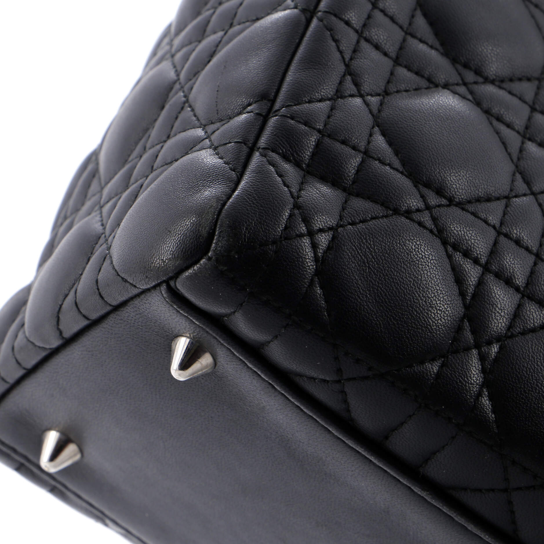 Lady Dior Bag Cannage Quilt Lambskin Medium