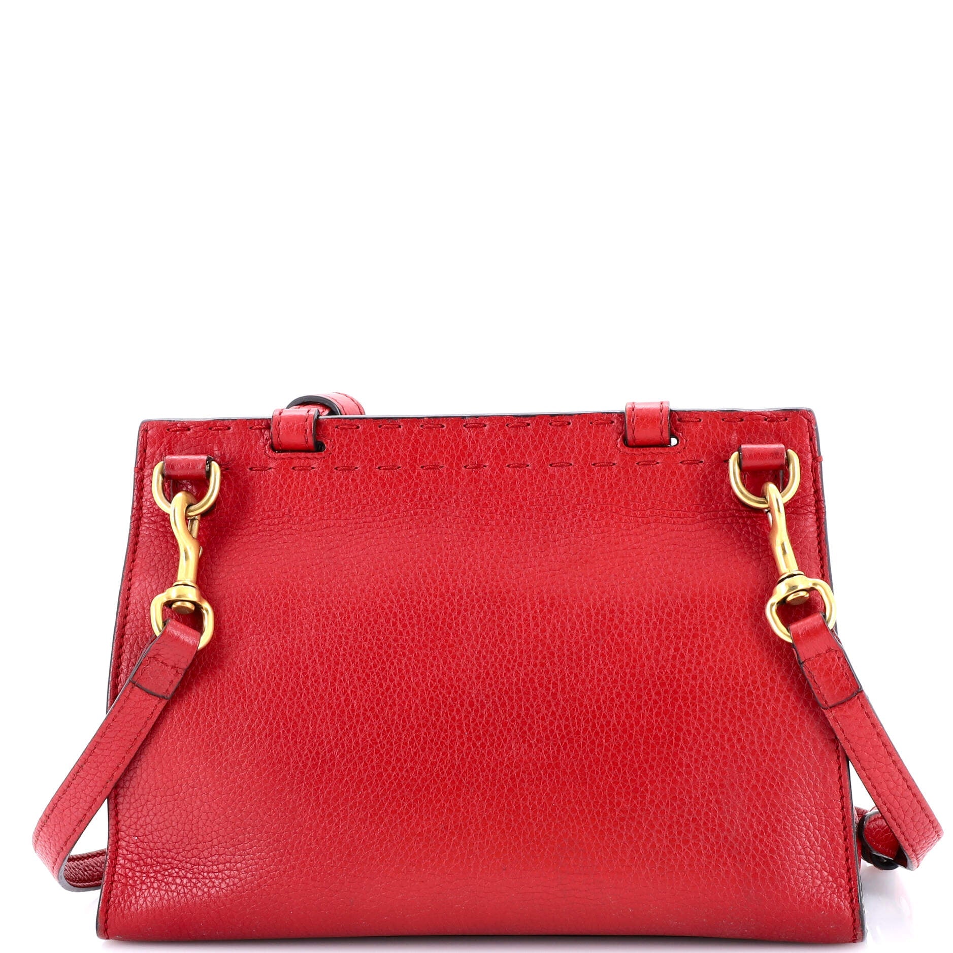 GG Marmont Top Handle Bag Leather Mini