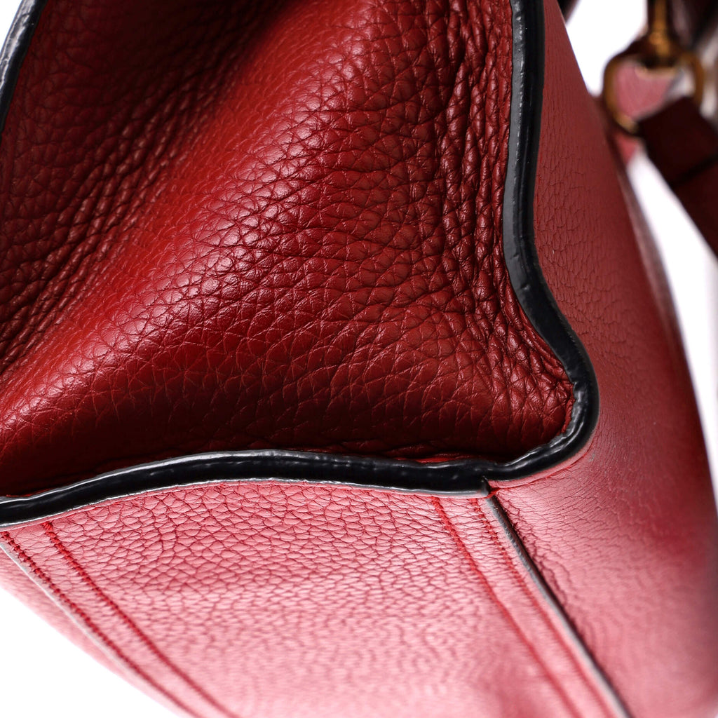 GG Marmont Top Handle Bag Leather Mini