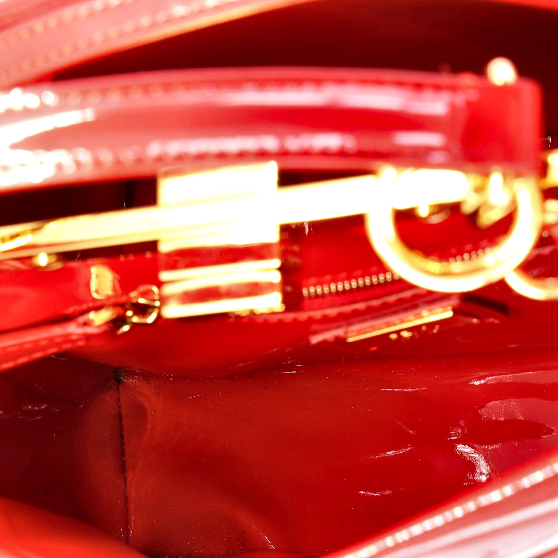 Peekaboo Iconic Bag Patent Mini Mini