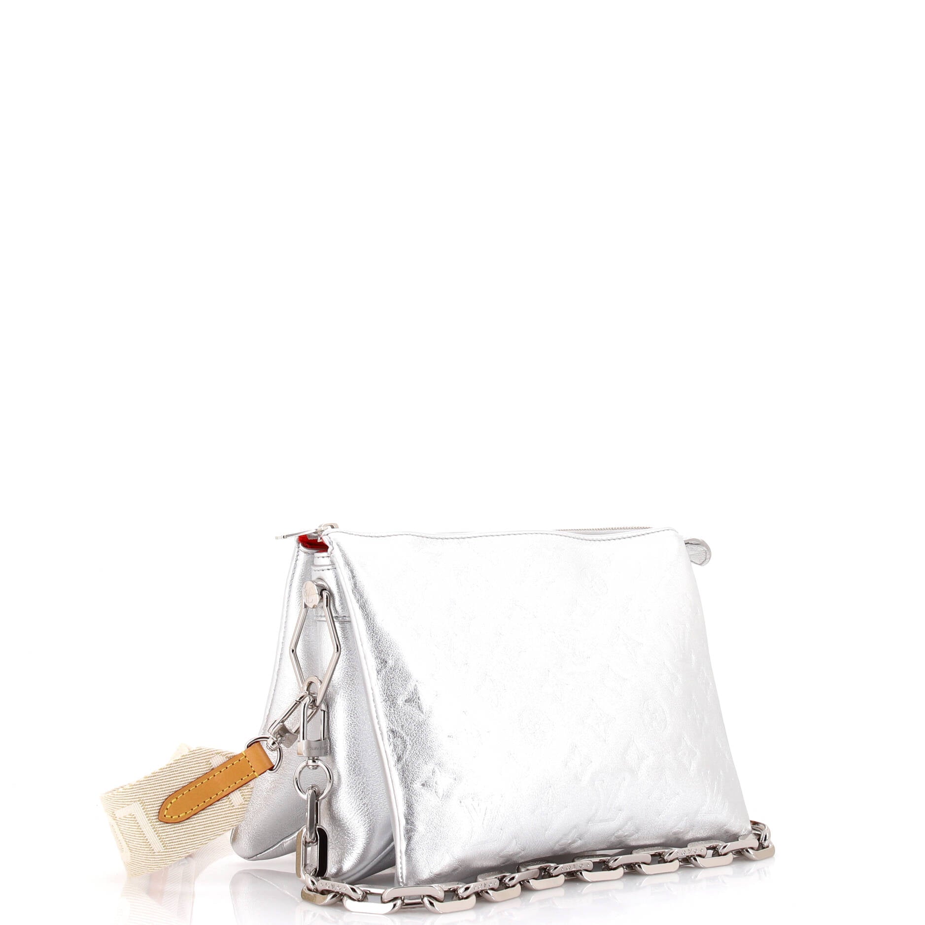 Coussin Bag Monogram Embossed Lambskin PM