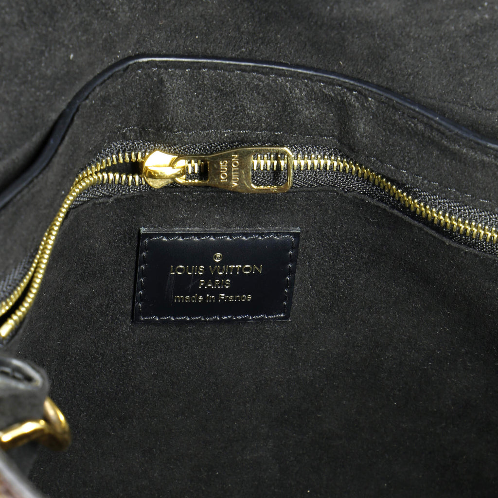 One Handle Flap Bag Monogram Canvas and Leather MM