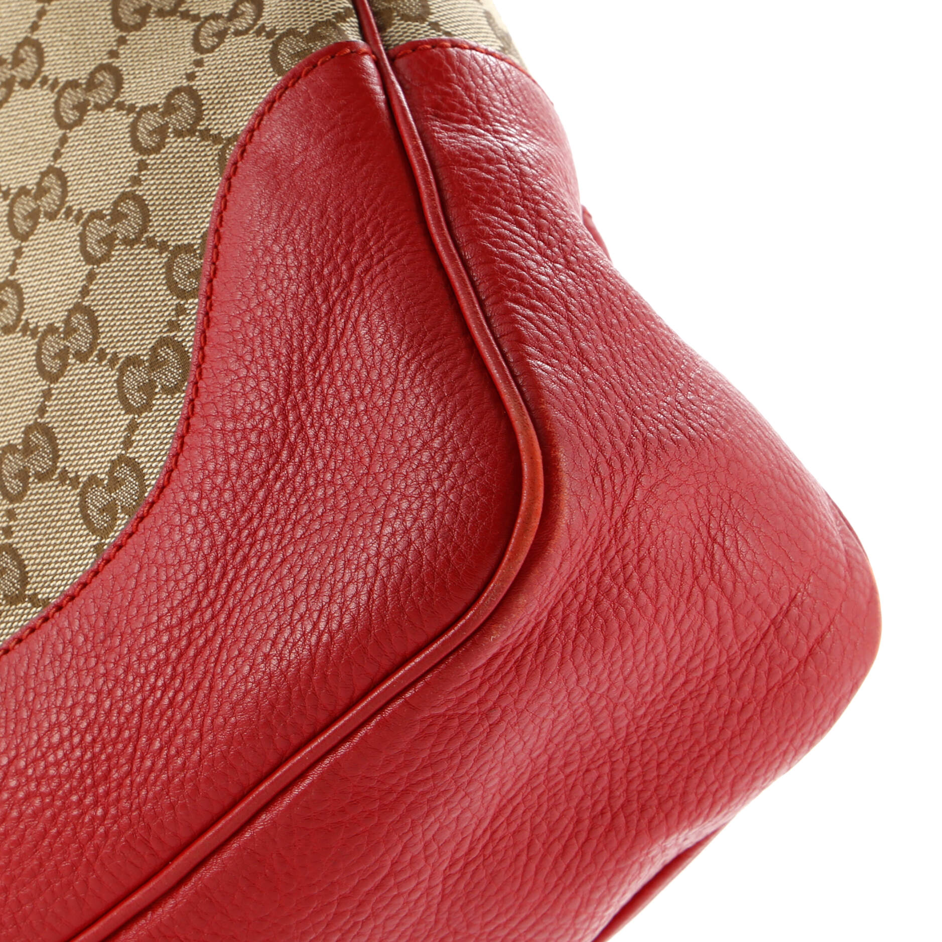 Diana Bamboo Shoulder Bag GG Canvas Medium