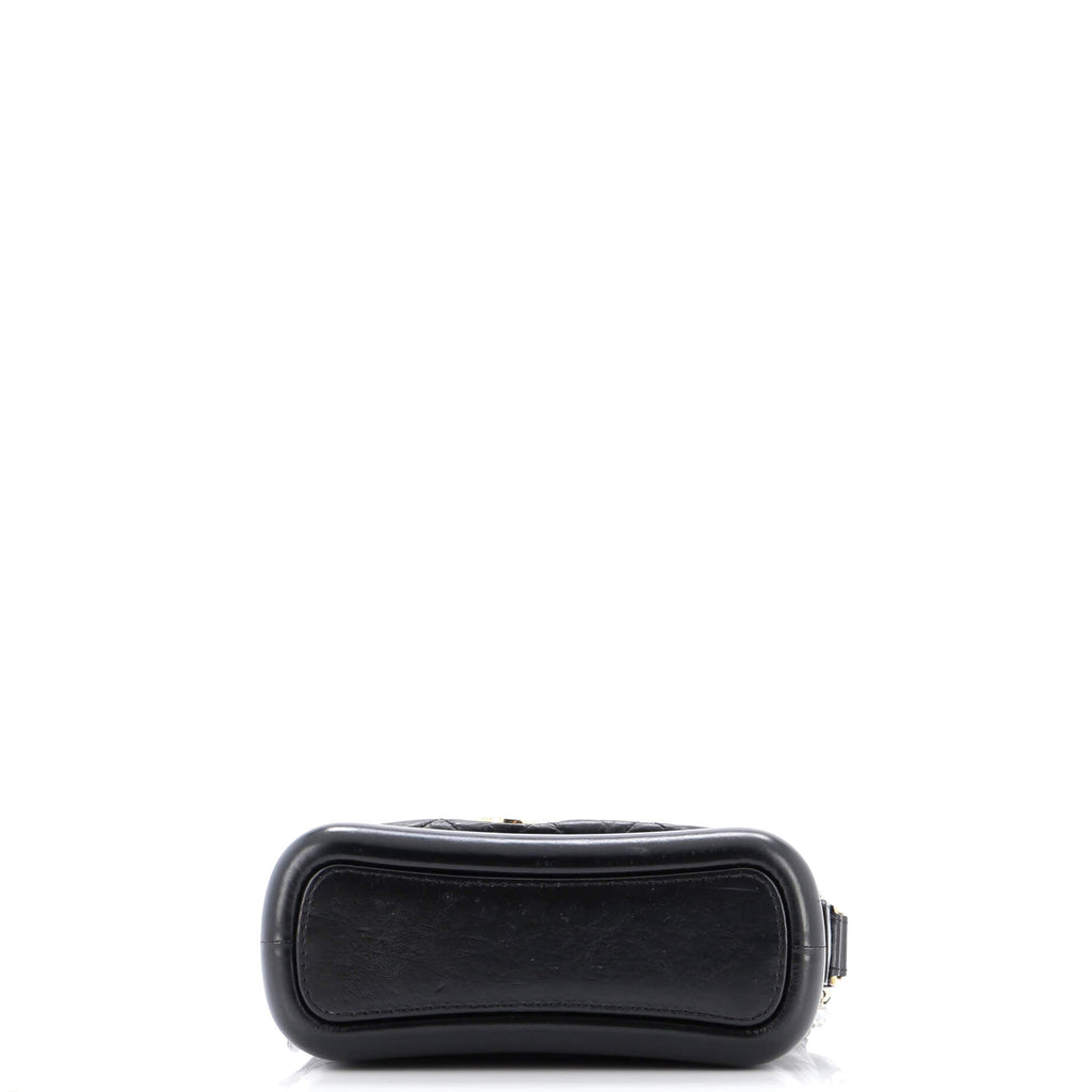 Gabrielle Hobo Embellished Quilted Aged Calfskin Small