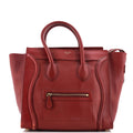 Luggage Bag Smooth Leather Medium