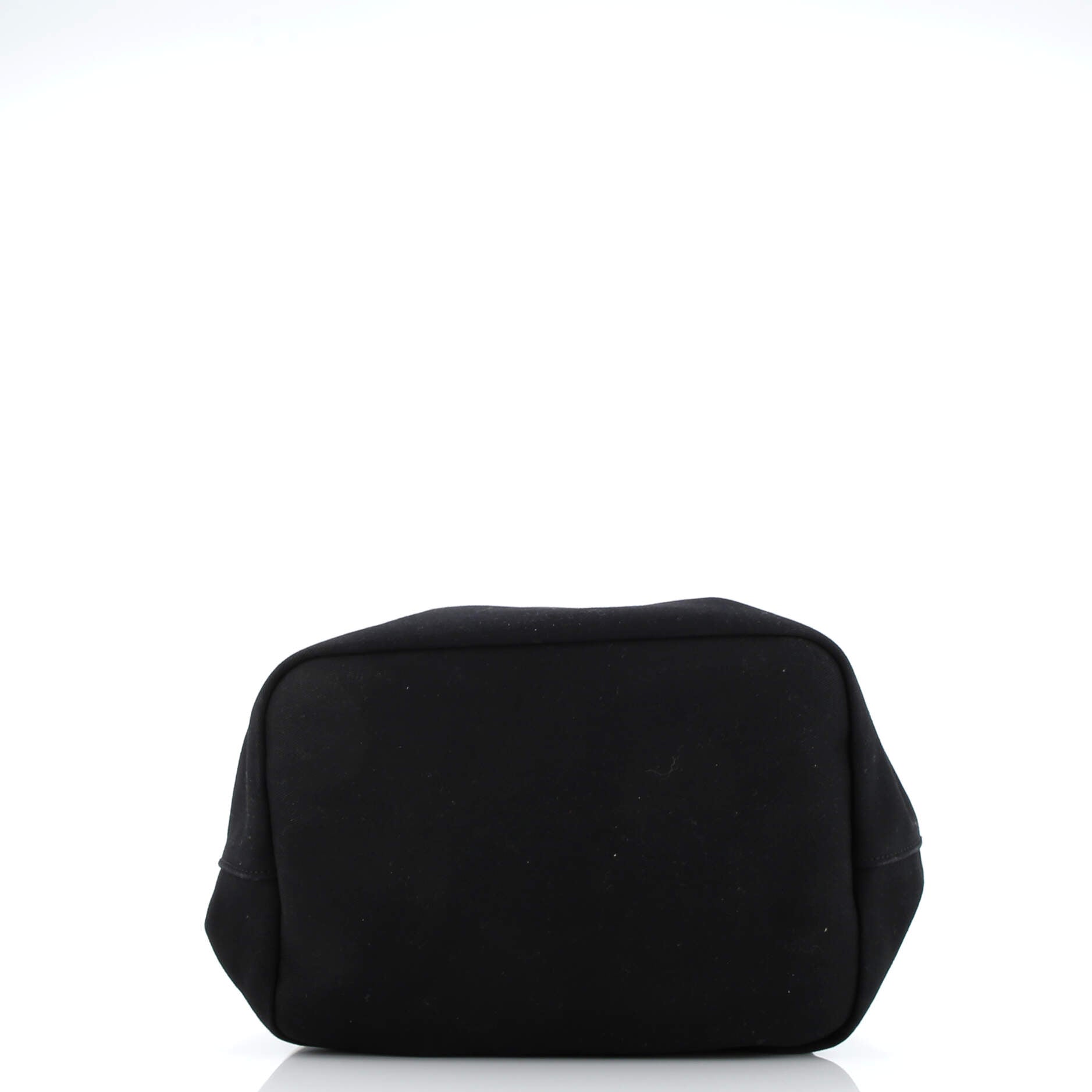 Rive Gauche Drawstring Sling Bag Embroidered Canvas