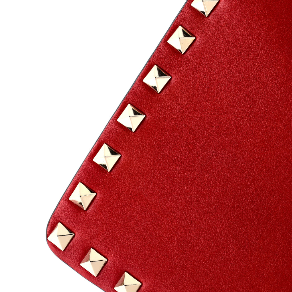 Rockstud Chain Flip Lock Flap Bag Leather Medium