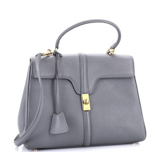 16 Top Handle Bag Grained Calfskin Medium