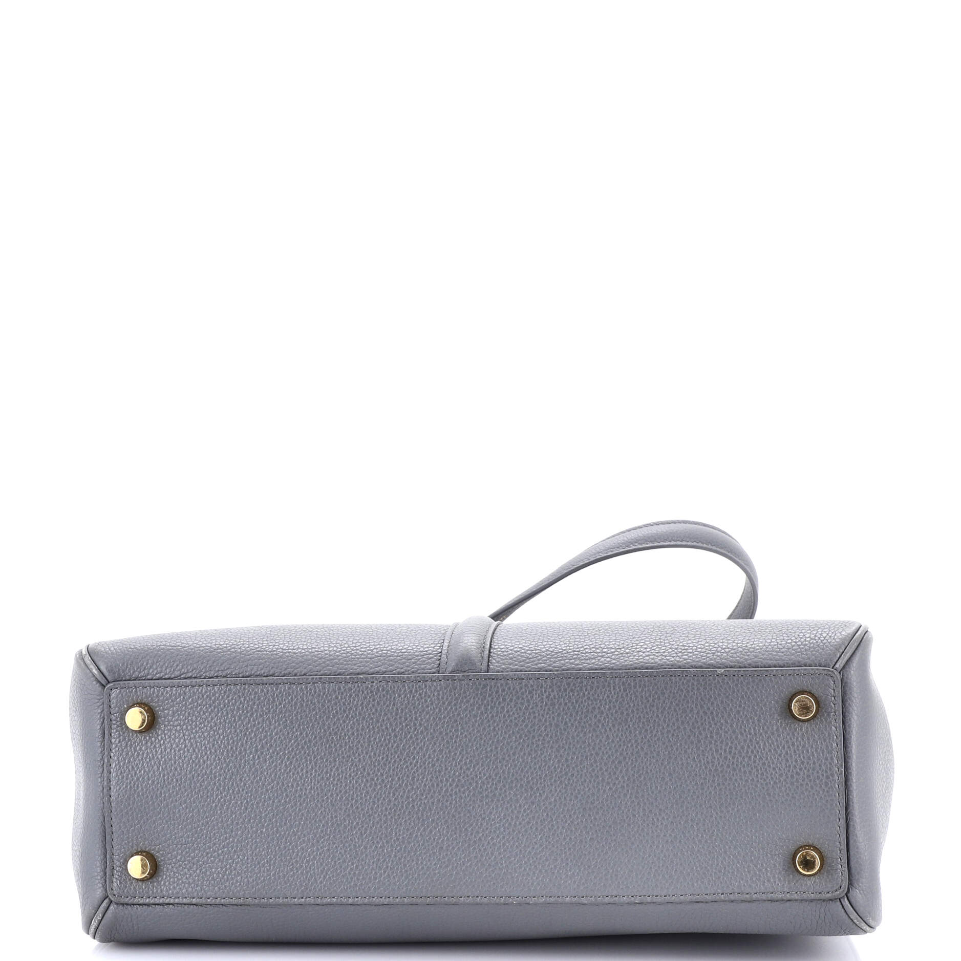 16 Top Handle Bag Grained Calfskin Medium