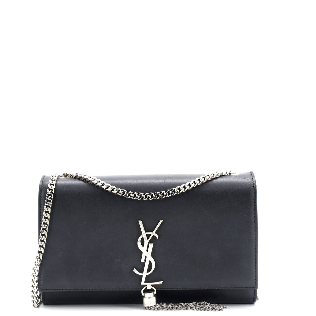 Classic Monogram Tassel Crossbody Bag Leather Medium