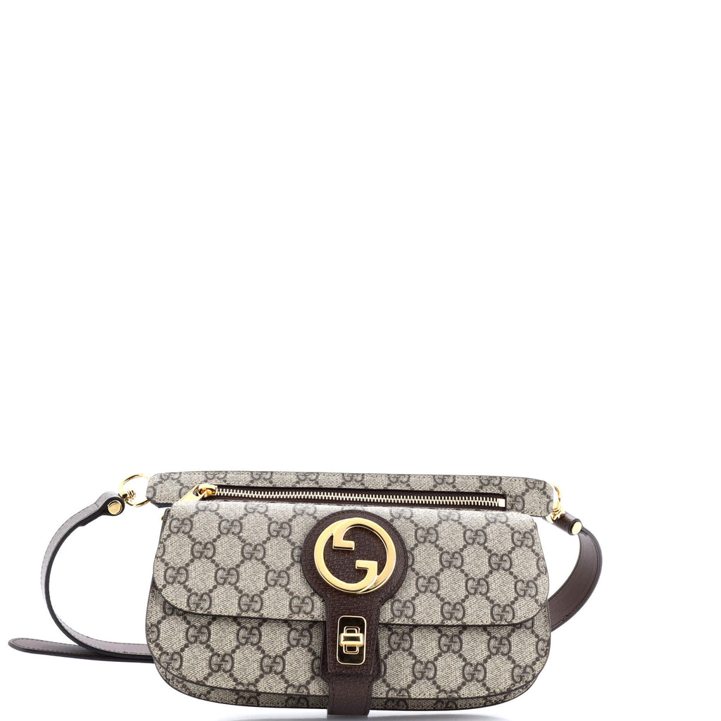 Blondie Flap Pocket Belt bag GG Coated Canvas