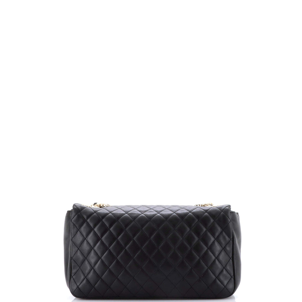 Westminster Pearl Chain Flap Bag Quilted Lambskin Medium