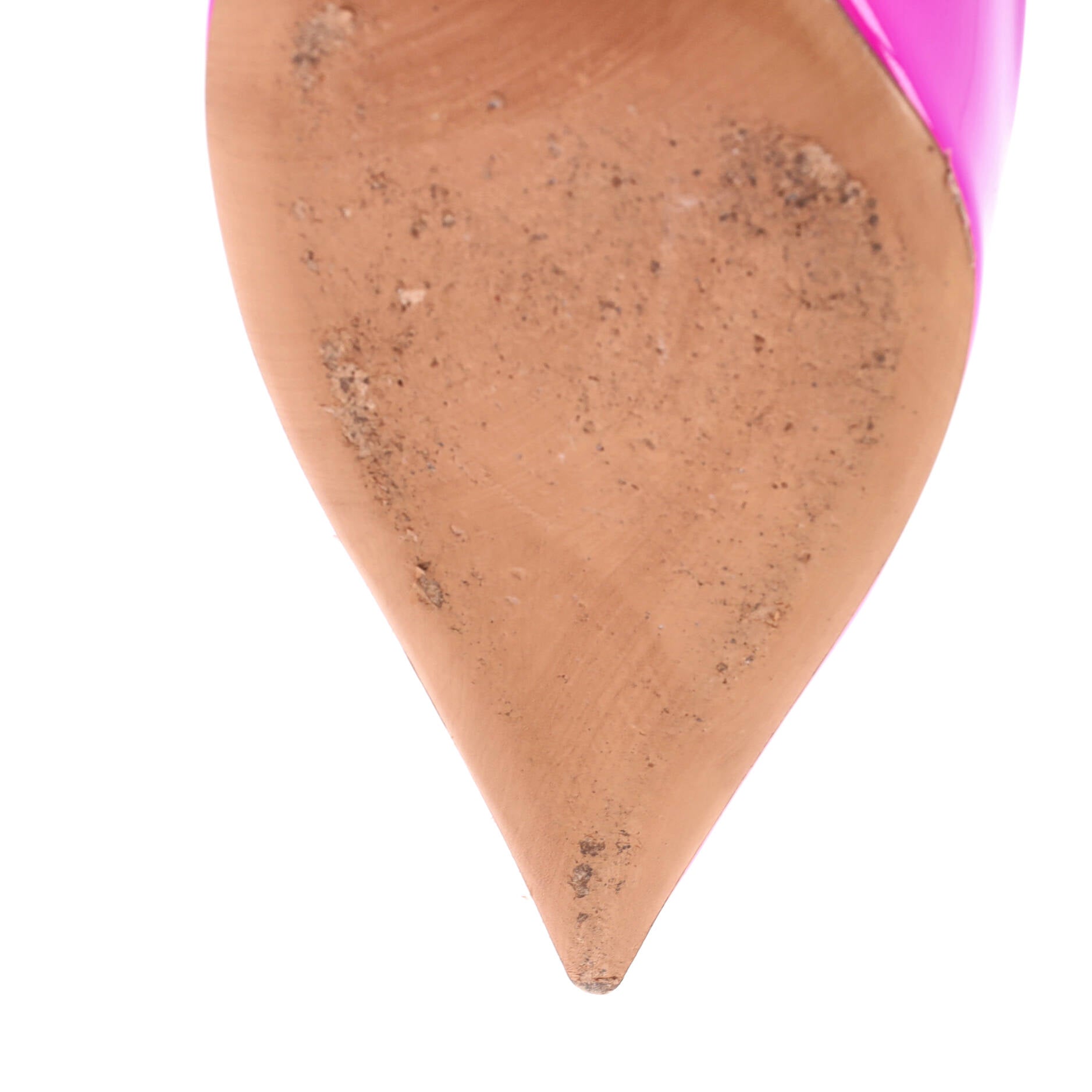 Women's One Stud Pointed Pumps Patent