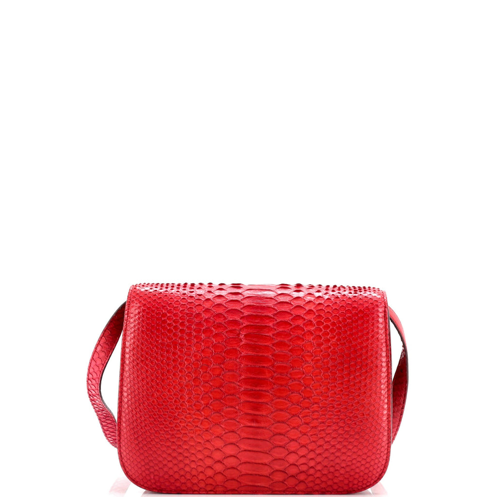 Classic Box Bag Python Medium