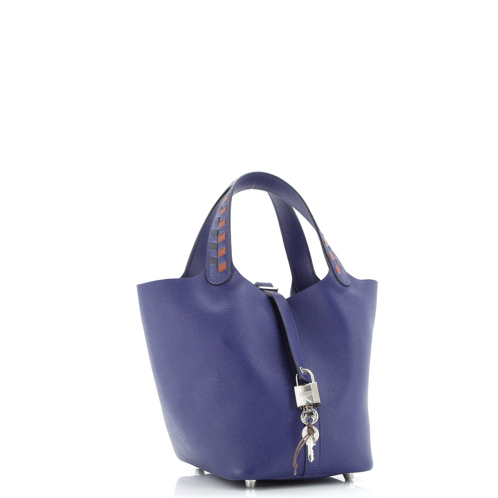 Picotin Lock Bag Tressage Epsom PM