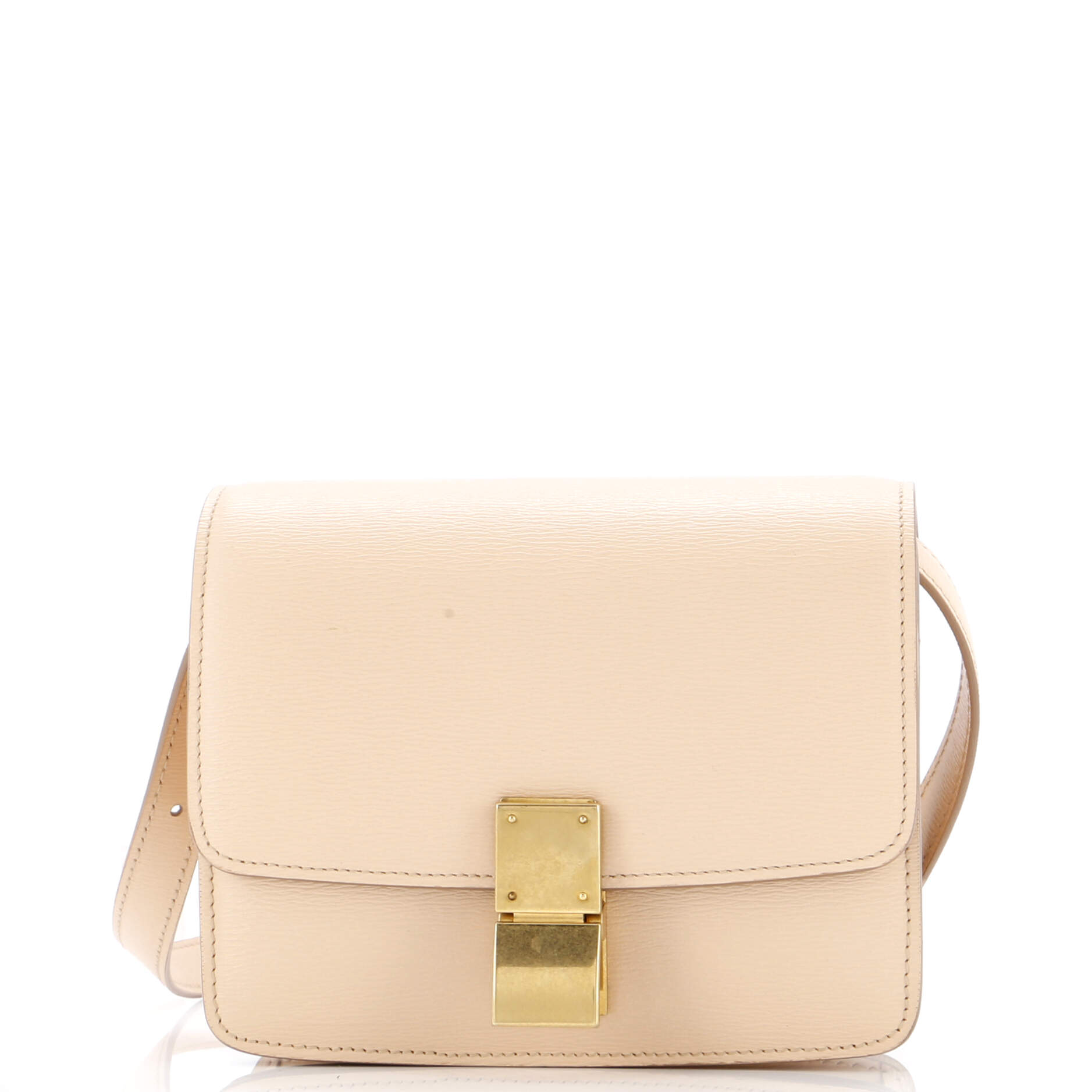 Classic Box Bag Grainy Leather Small