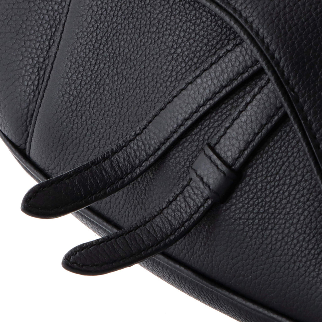 Saddle Crossbody Bag Leather Mini