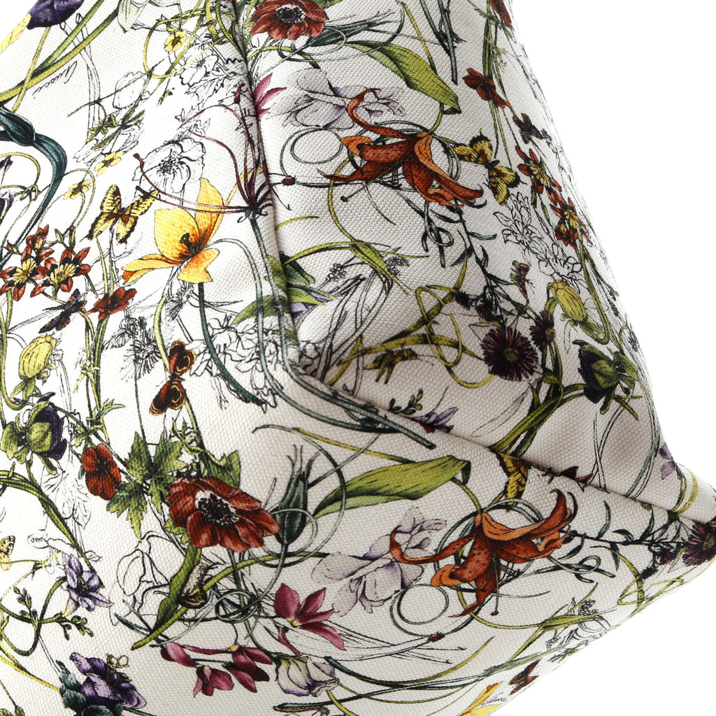 Open Tote Flora Canvas Large