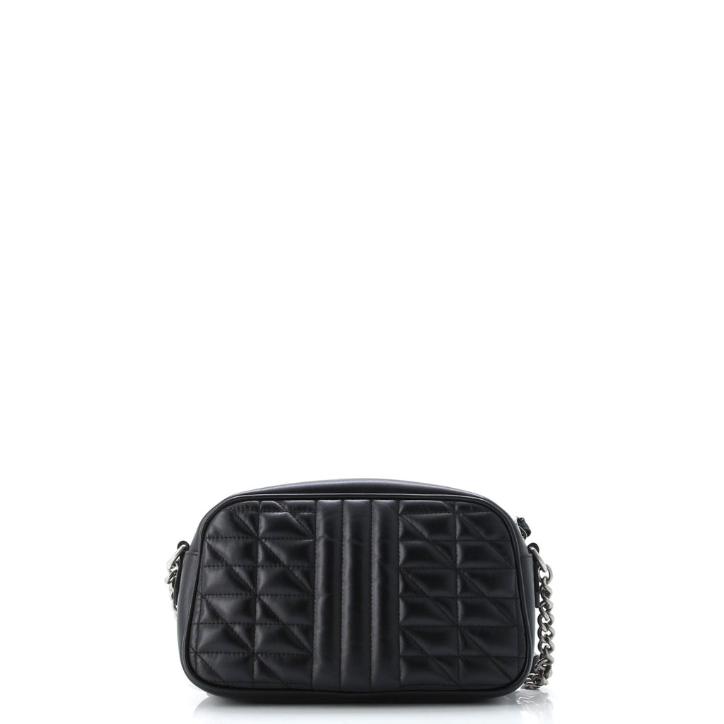 GG Marmont Shoulder Bag Mixed Matelasse Leather Small