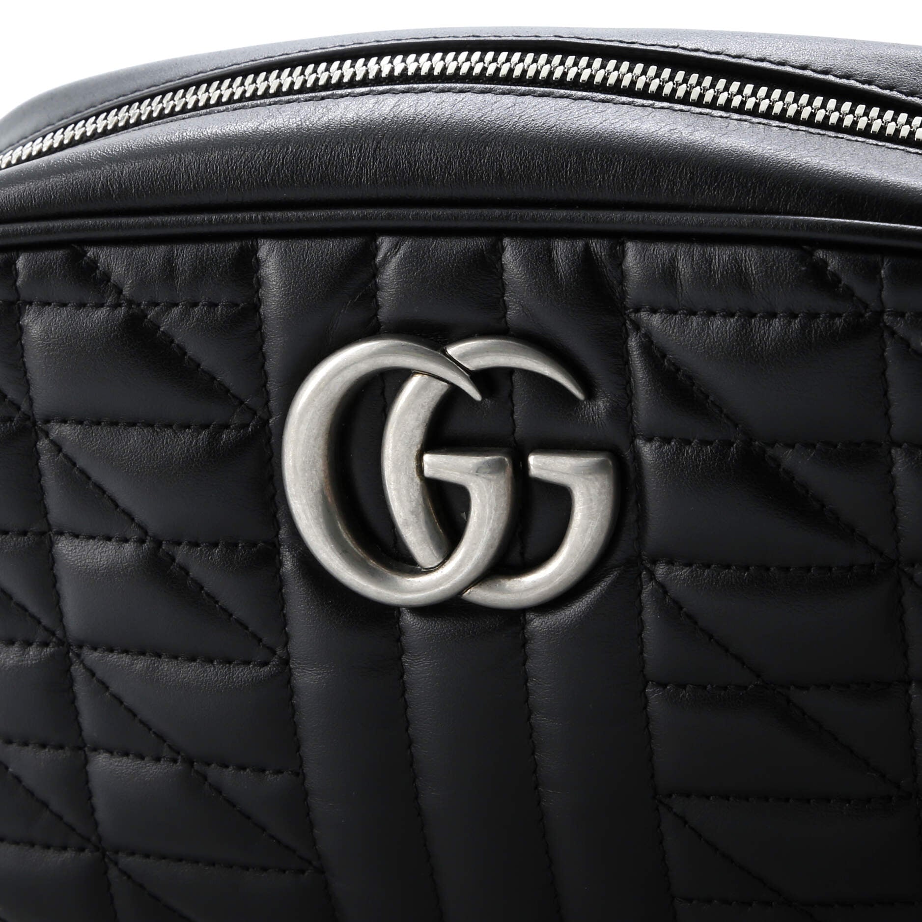 GG Marmont Shoulder Bag Mixed Matelasse Leather Small