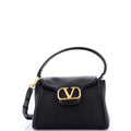 VLogo All Time Top Handle Bag Leather Small